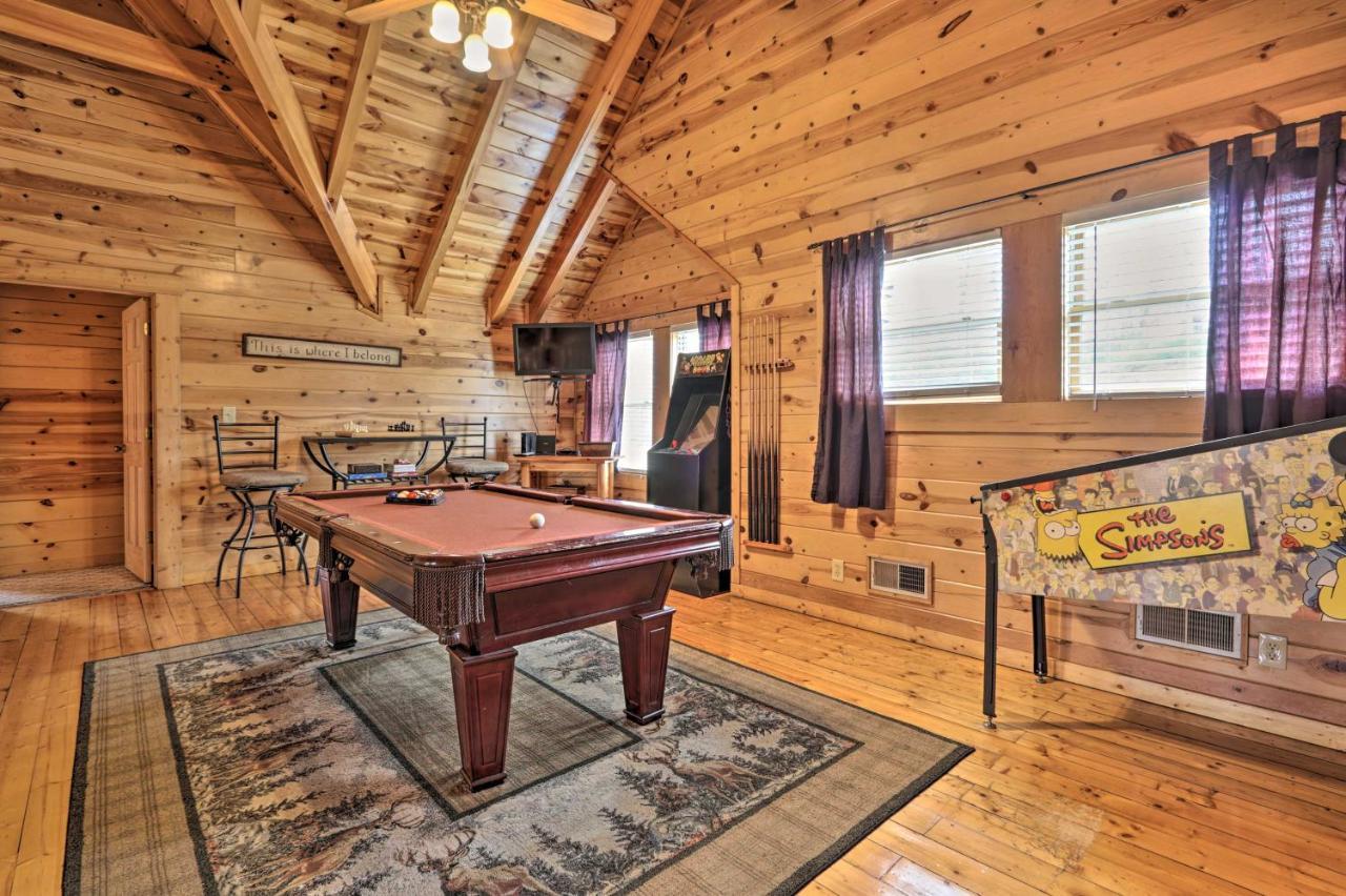 Pigeon Forge Cabin With Games, 1 Mi To Parkway! Zewnętrze zdjęcie